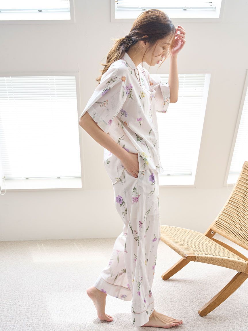 SNIDEL HOME「【Healing Light】ロングパンツ」|ルームウェア|