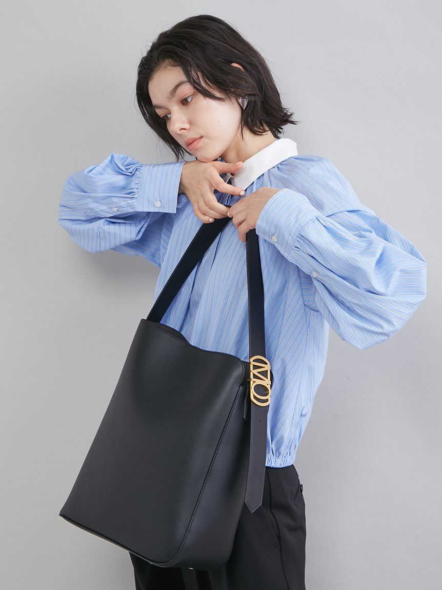 Mila Owen「バックルモチーフバケットバッグ」|ショルダー・メッセンジャー|