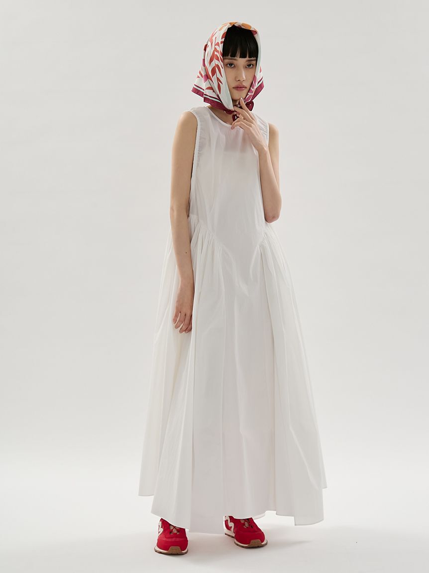 emmi atelier「フラワープリントスカーフ」|バンダナ・スカーフ|