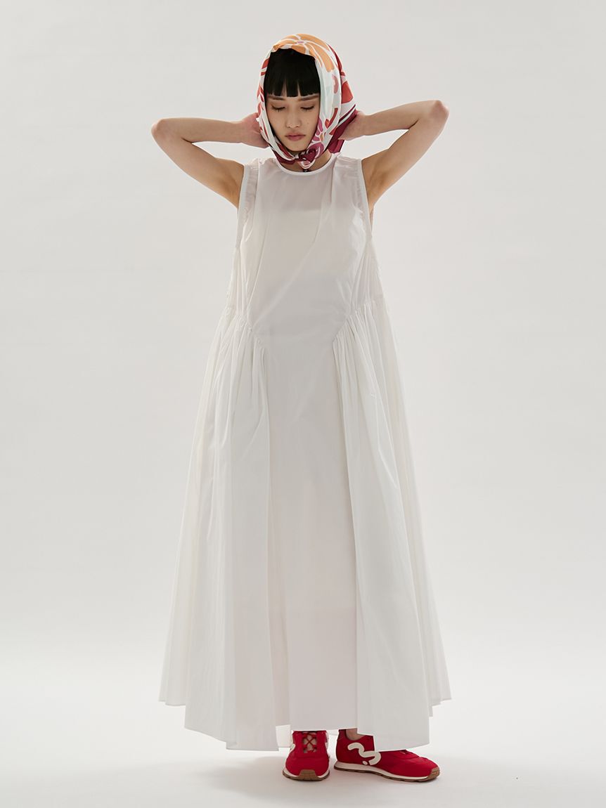 emmi atelier「フラワープリントスカーフ」|バンダナ・スカーフ|