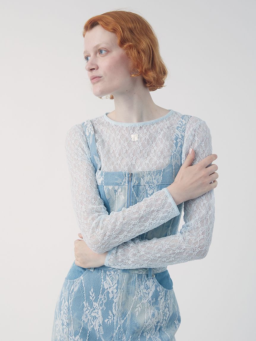 FURFUR「レースカットソープルオーバー」|Tシャツ・カットソー|