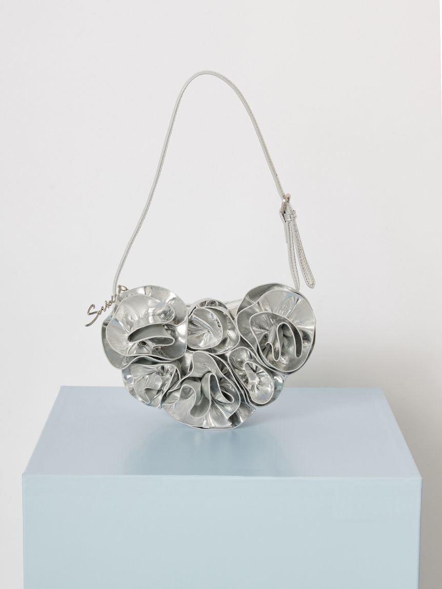 SNIDEL「フラワーバッグ」|ハンドバッグ|