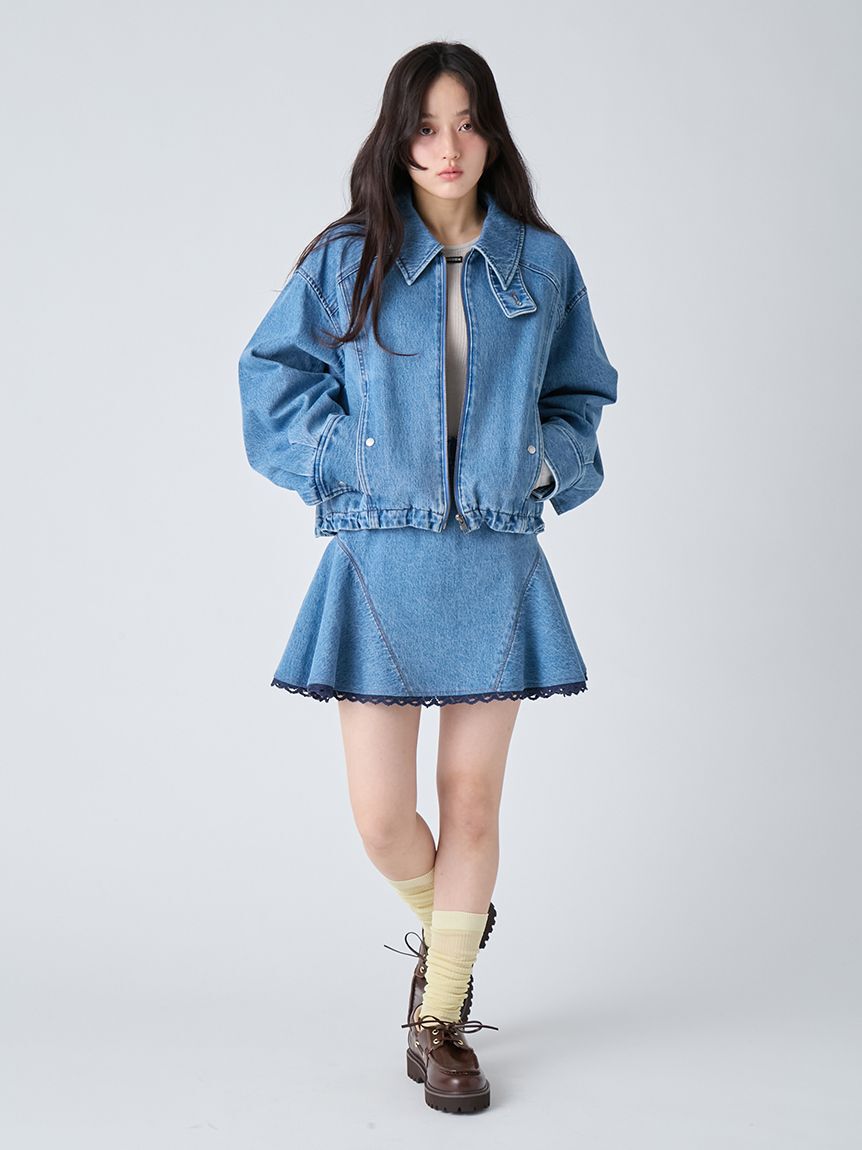 LILY BROWN「シアーリブハイソックス」|ソックス|