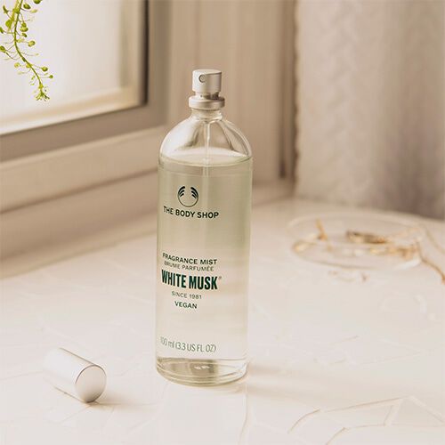 THE BODY SHOP「ホワイトムスク フレグランスミスト 100mL」|香水・フレグランス|