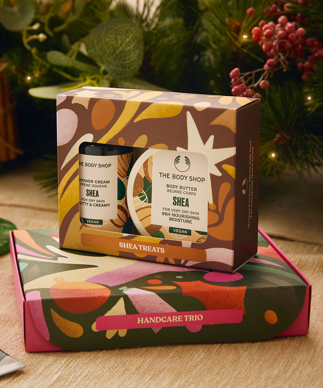 THE BODY SHOP「【数量限定】ホリデー ミニボディケアギフト SB（香り：シア）」|キット・セット|