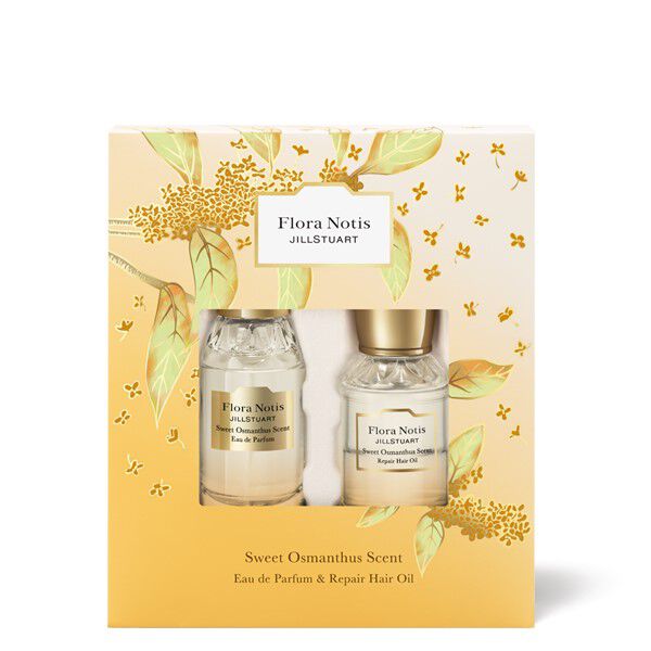  「【限定】フローラノーティス スウィートオスマンサス オードパルファン ＆ リペアヘアオイル」|ギフト|Sweet Osmanthus