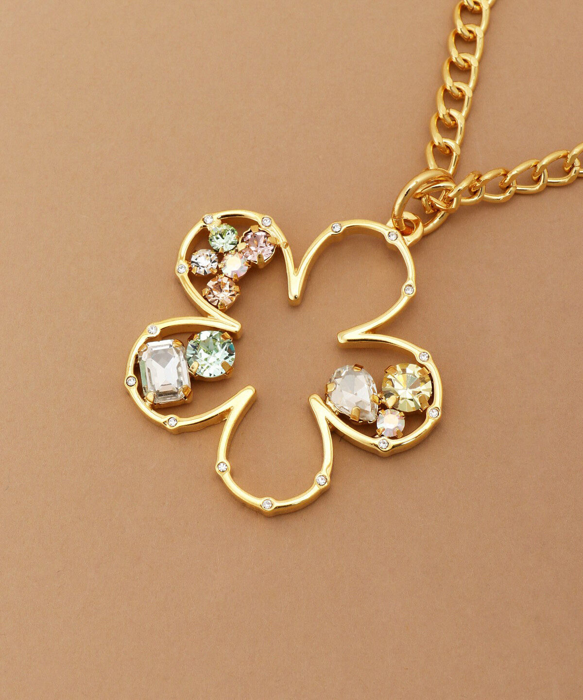 Samantha Thavasa「フラワービジューバッグチャーム」|チャーム・キーホルダー|