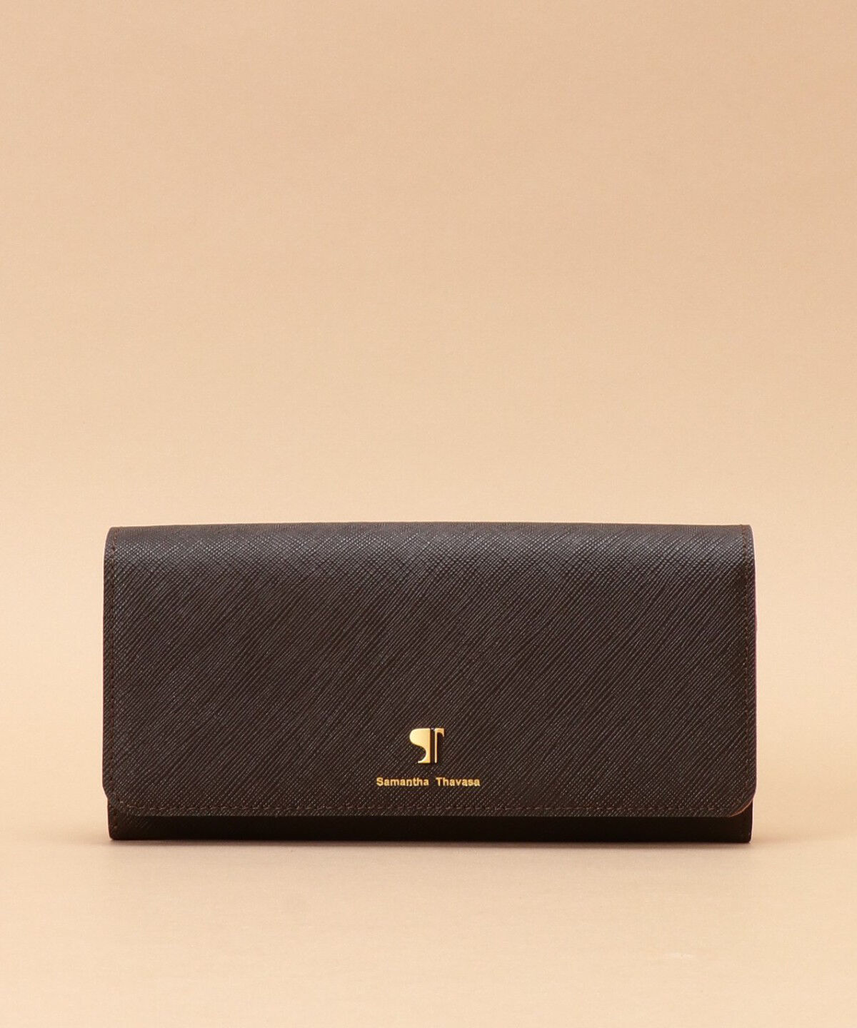 Samantha Thavasa「Pomme d'espoir ポムディスポワール バイカラー長財布」|財布|ﾀﾞｰｸﾌﾞﾗｳﾝ