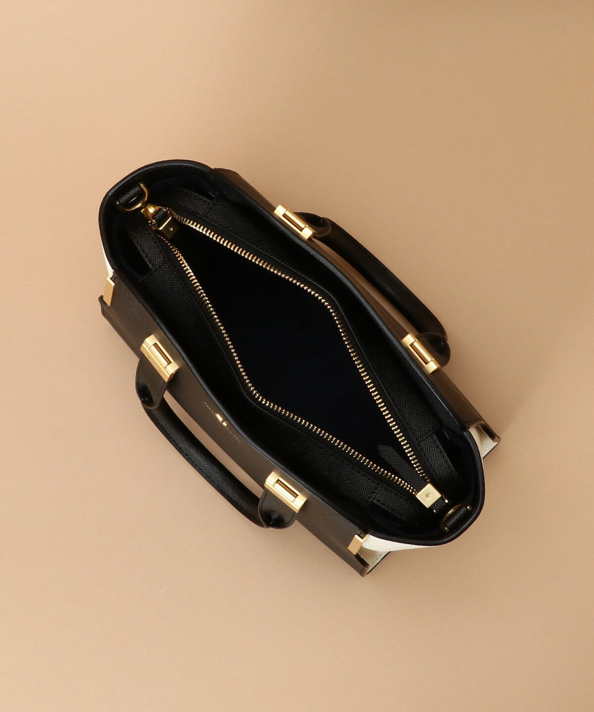 Samantha Thavasa「Pomme d'espoir ポムディスポワール バイカラーハンドルバッグ」|ハンドバッグ|