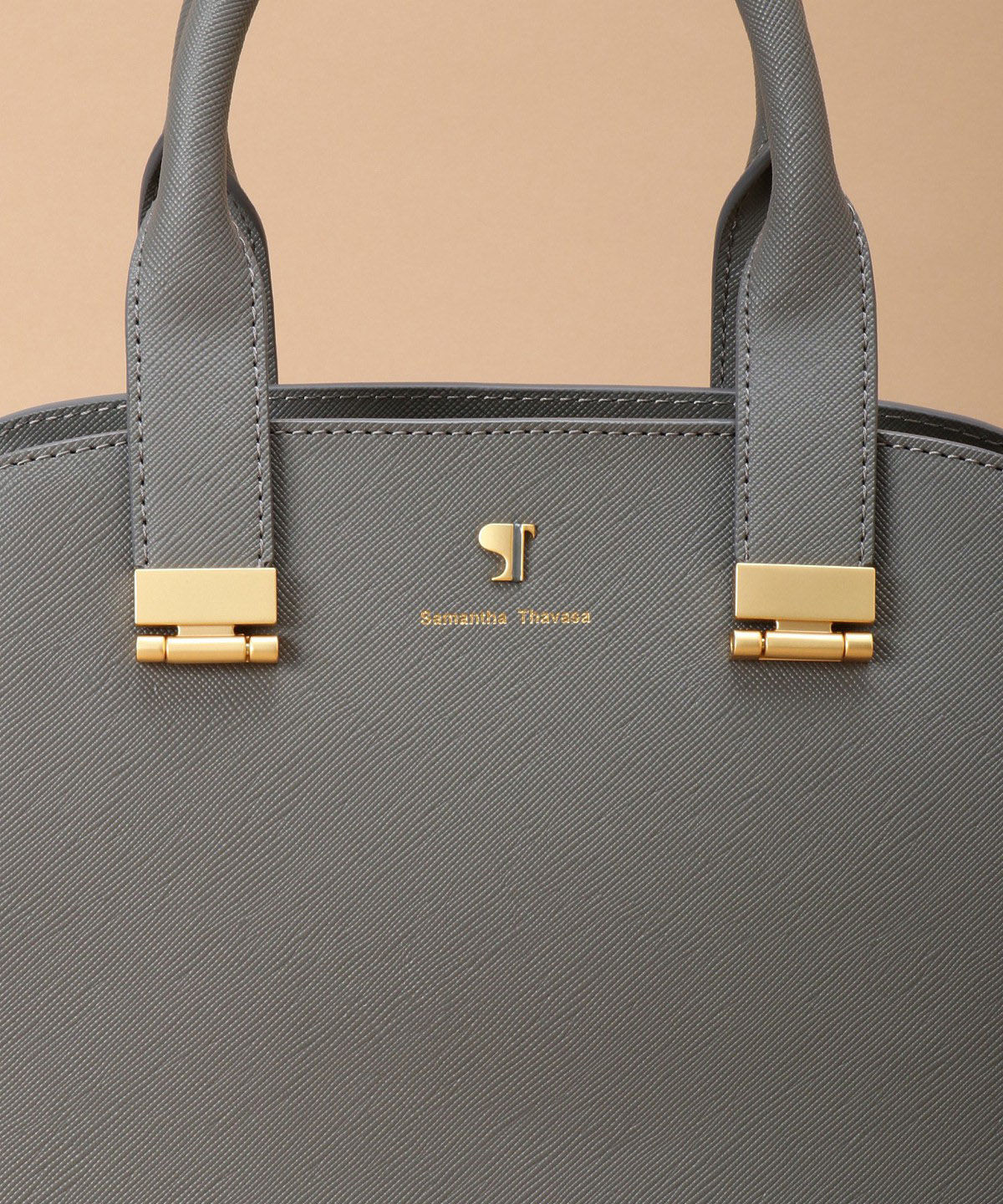 Samantha Thavasa「Pomme d'espoir ポムディスポワール バイカラーハンドルバッグ」|ハンドバッグ|