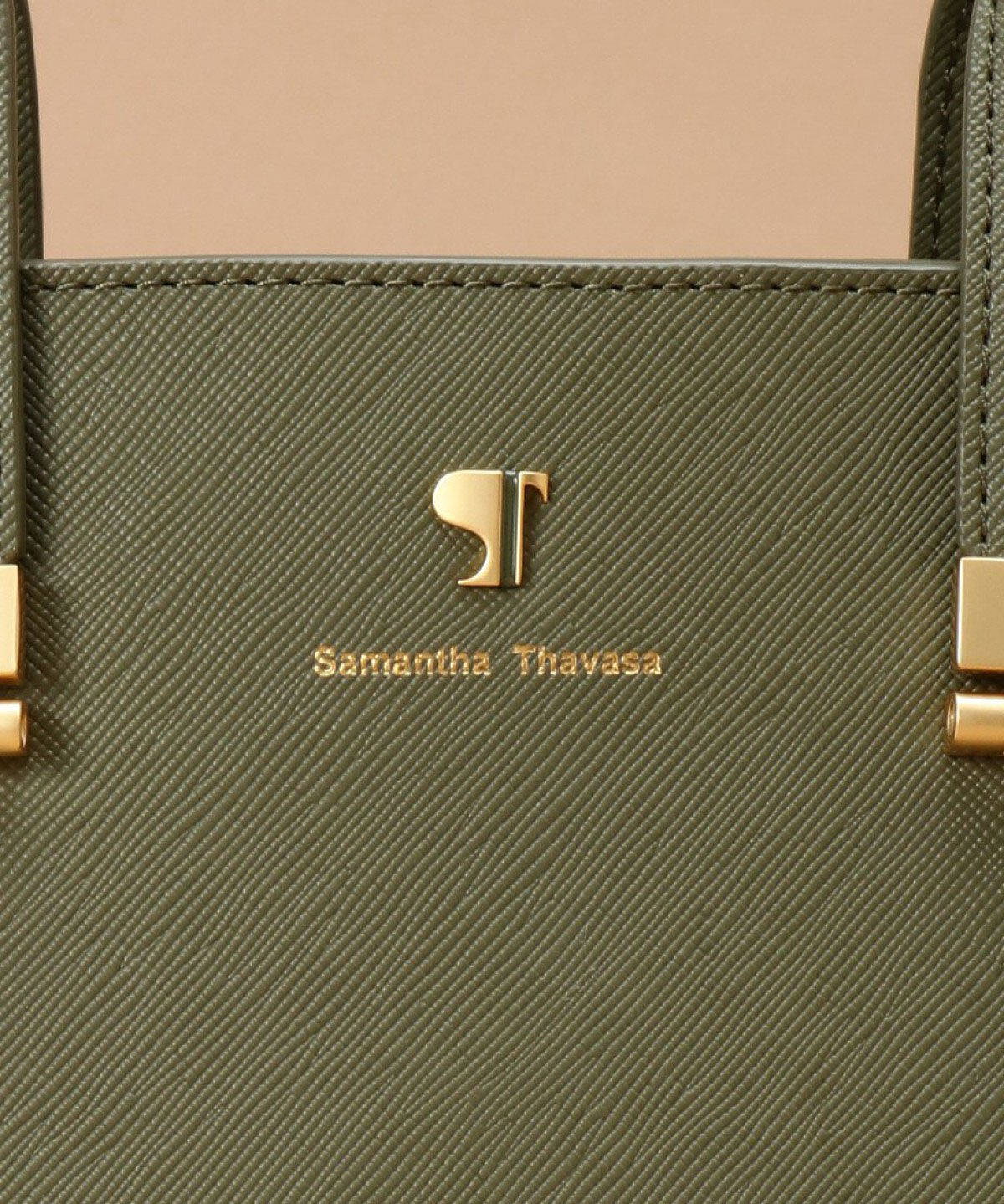 Samantha Thavasa「Pomme d'espoir ポムディスポワール バイカラーハンドルバッグ」|ハンドバッグ|