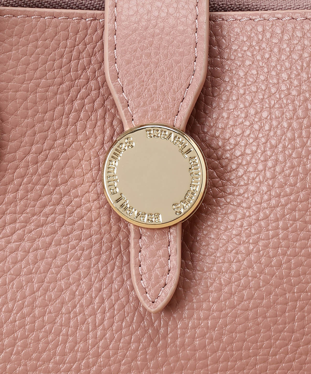 Samantha Thavasa「サークルモチーフスクエアレザートートバッグ 小サイズ」|トートバッグ|