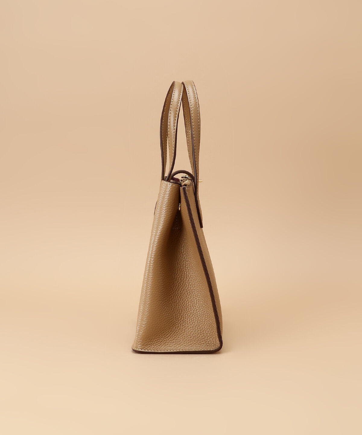 Samantha Thavasa「サークルモチーフスクエアレザートートバッグ 小サイズ」|トートバッグ|