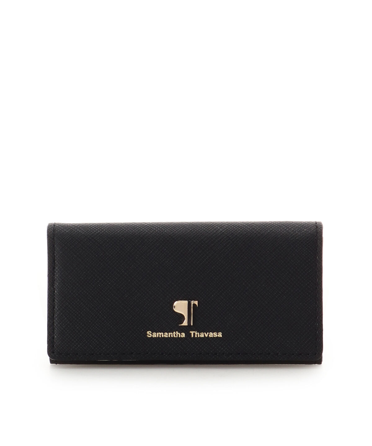 Samantha Thavasa「[Newカラー]Pomme d'espoir ポムディスポワール バイカラーキーケース」|キーケース|ブラック