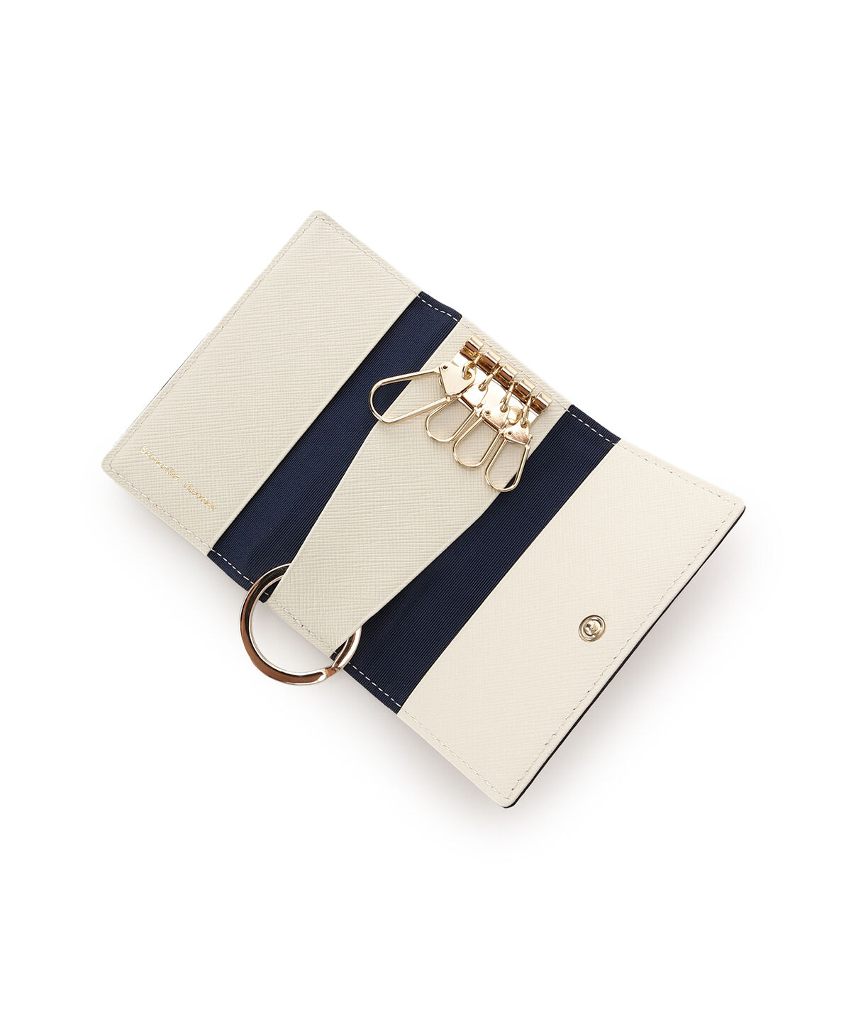 Samantha Thavasa「[Newカラー]Pomme d'espoir ポムディスポワール バイカラーキーケース」|キーケース|