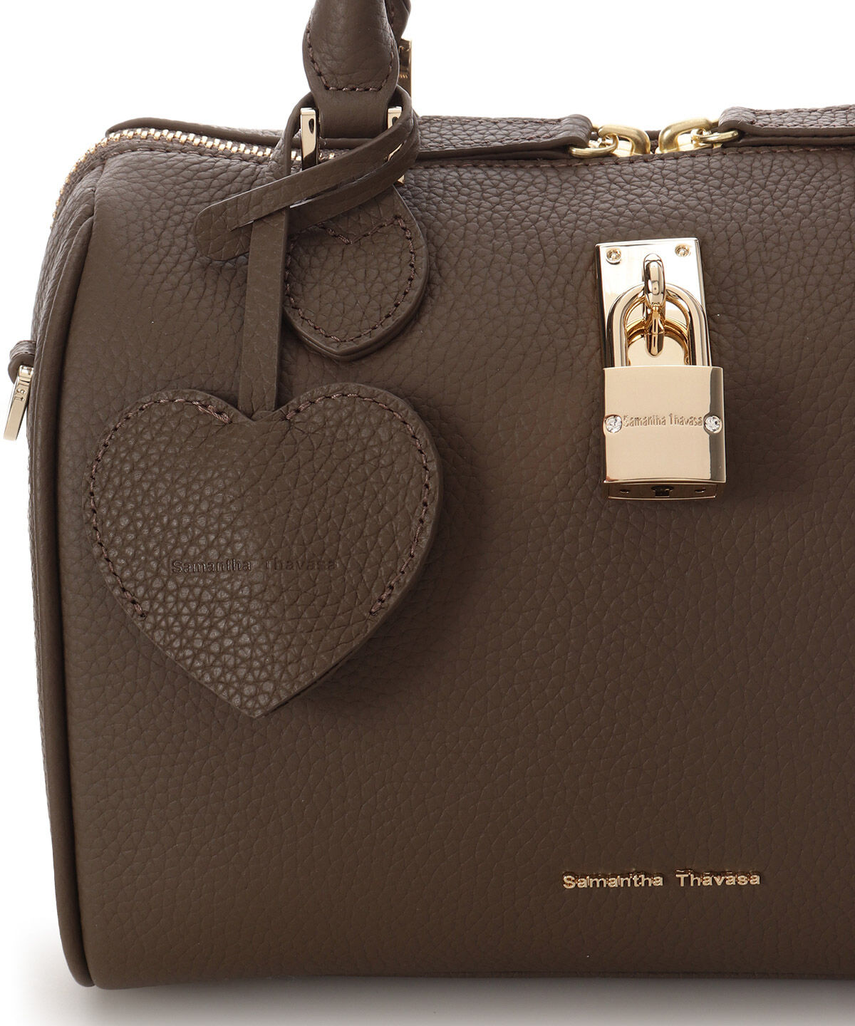 Samantha Thavasa「サマンサ レディ パドロック ボストンバッグ」|ハンドバッグ|