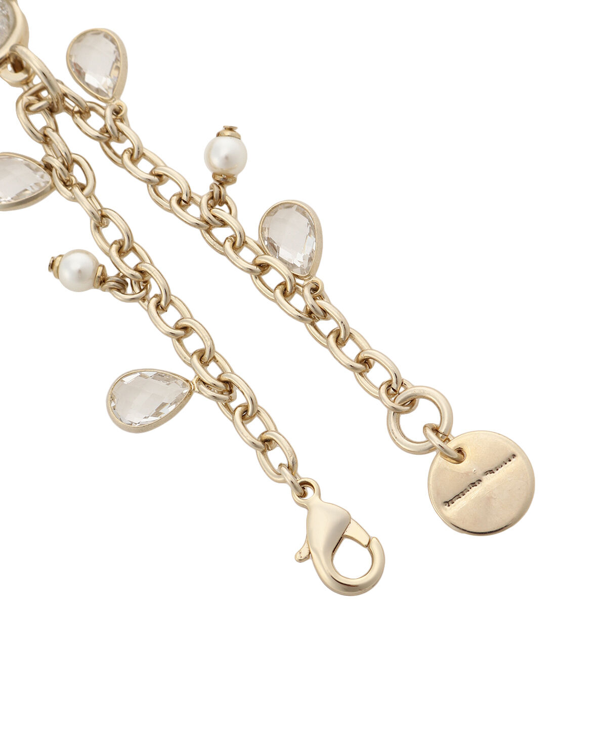 Samantha Thavasa「クリアラメフラワーバッグチャーム」|チャーム・キーホルダー|