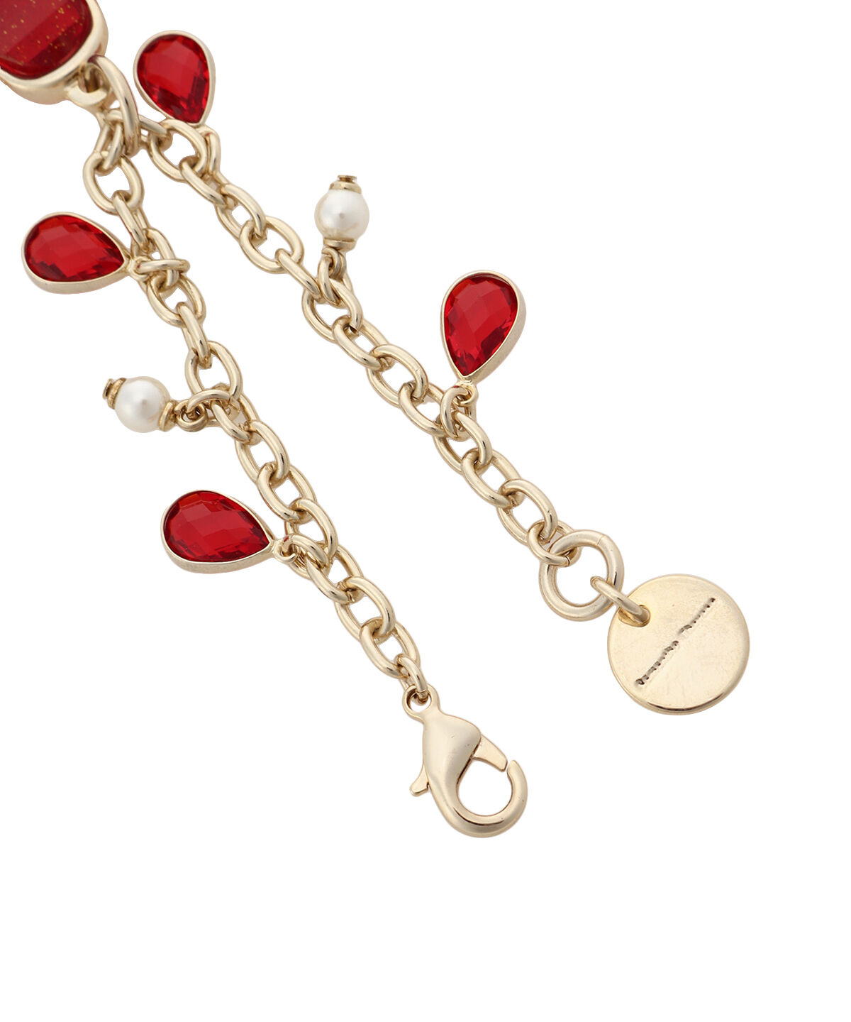 Samantha Thavasa「クリアラメフラワーバッグチャーム」|チャーム・キーホルダー|