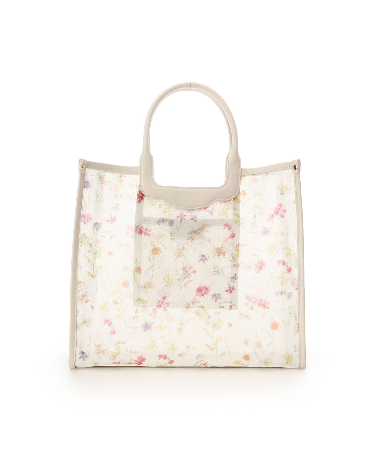 Samantha Thavasa「フラワーモチーフチュール トートバッグ」|トートバッグ|