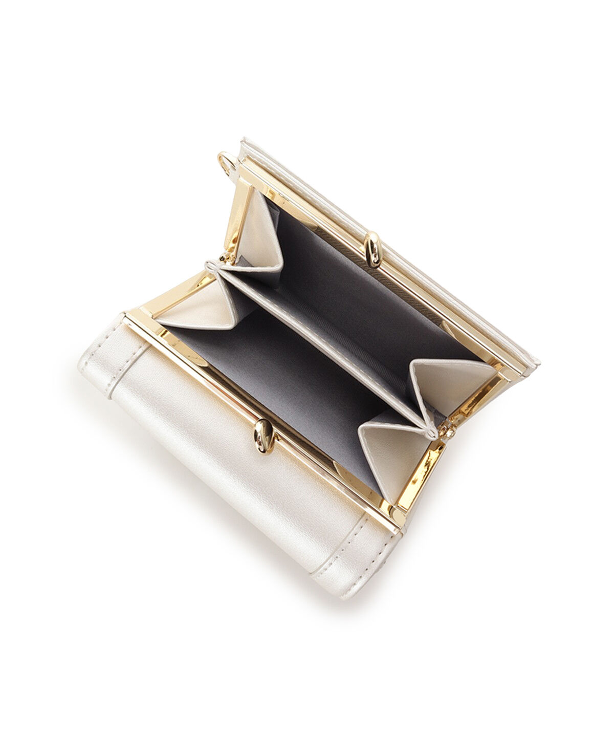 Samantha Vega「パールカラージュエルリボン折財布」|財布|