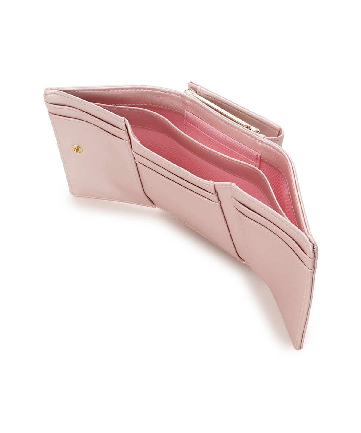 Samantha Vega「パールカラージュエルリボン折財布」|財布|