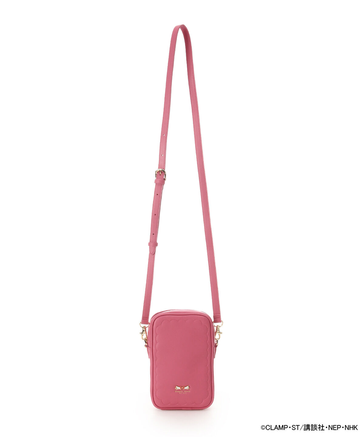 Samantha Thavasa Petit Choice「｢ｶｰﾄﾞｷｬﾌﾟﾀｰさくら｣ｺﾚｸｼｮﾝ ｽﾏﾎｼｮﾙﾀﾞｰ(ｸﾛ  」|ショルダー・メッセンジャー|