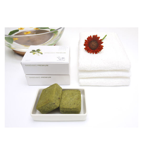  「ハーブクレンジングキューブ　ナンダモプレミアム　６０ｇ」|洗顔料|