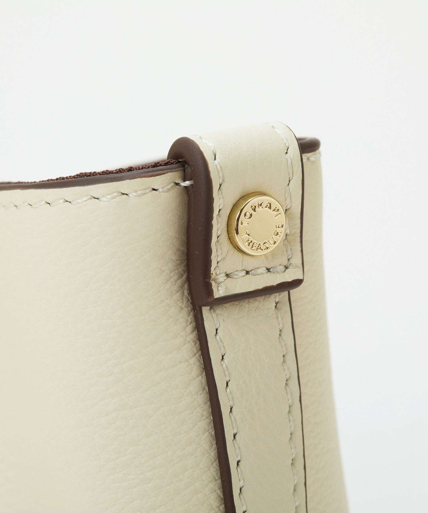 TOPKAPI TREASURE「【TREASURE TOPKAPI】ソフトレザー センターステッチ 2way トートバッグ 」|トートバッグ|