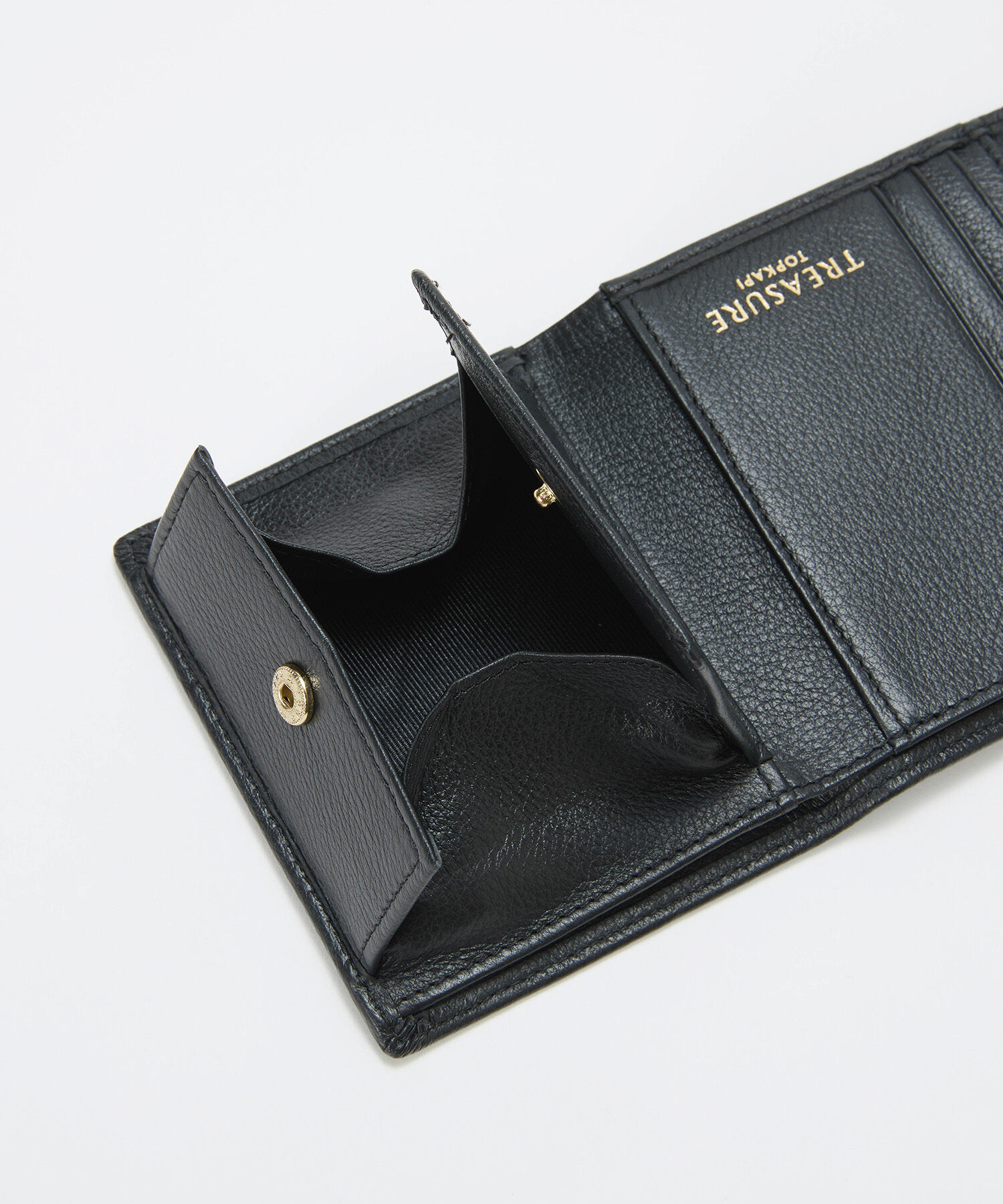 TOPKAPI TREASURE「【TREASURE TOPKAPI】ソフトレザー ベルトデザイン 三つ折り財布　」|財布|