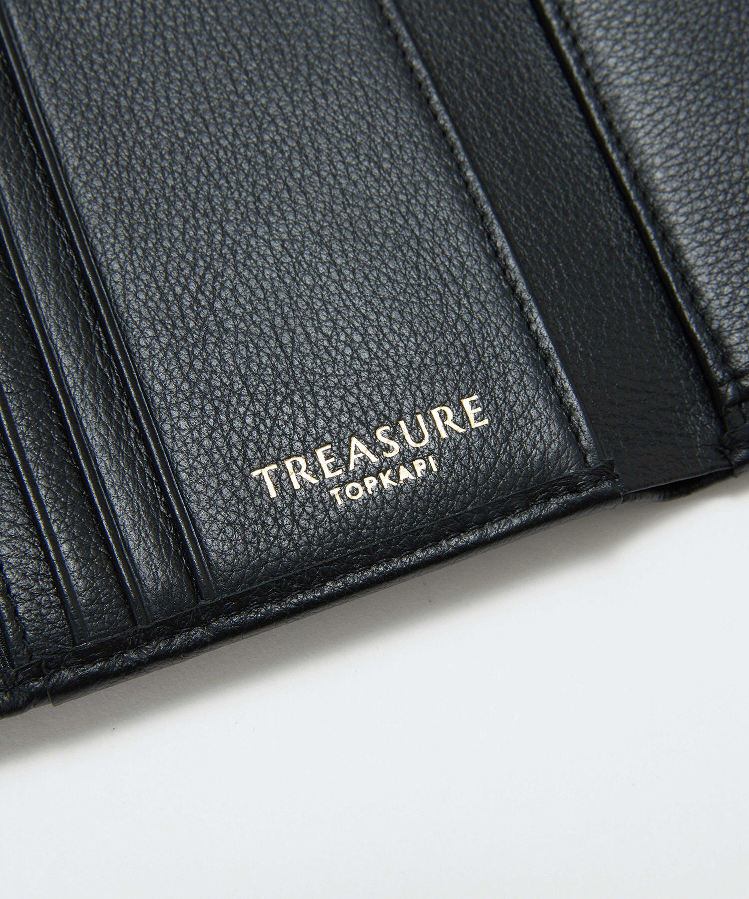 TOPKAPI TREASURE「【TREASURE TOPKAPI】ソフトレザー ベルトデザイン 三つ折り財布　」|財布|