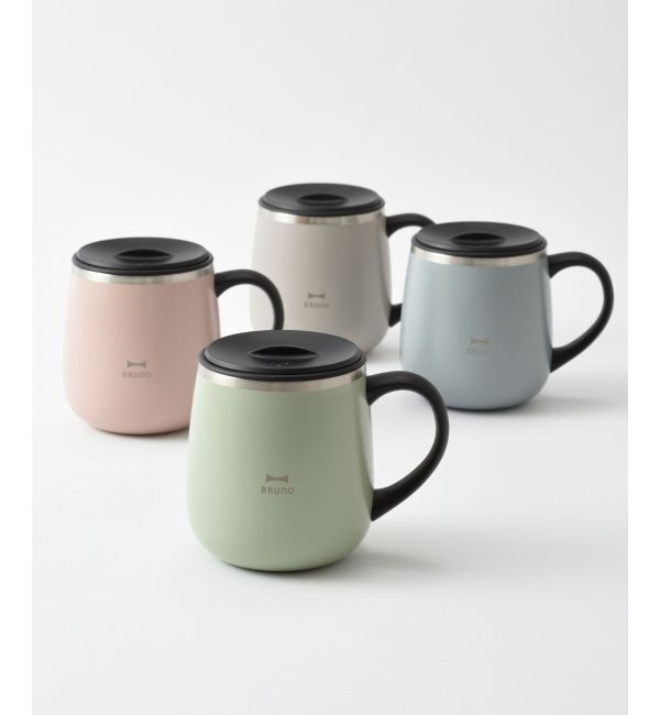 BRUNO「蓋つきステンレスマグ short」|グラス・マグカップ|