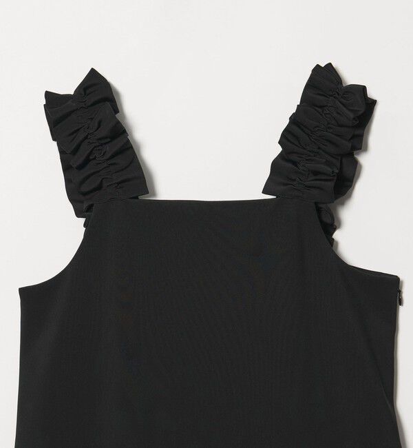 UNITED ARROWS「LIGHT PONGY フリル ワンピース」|ワンピース|