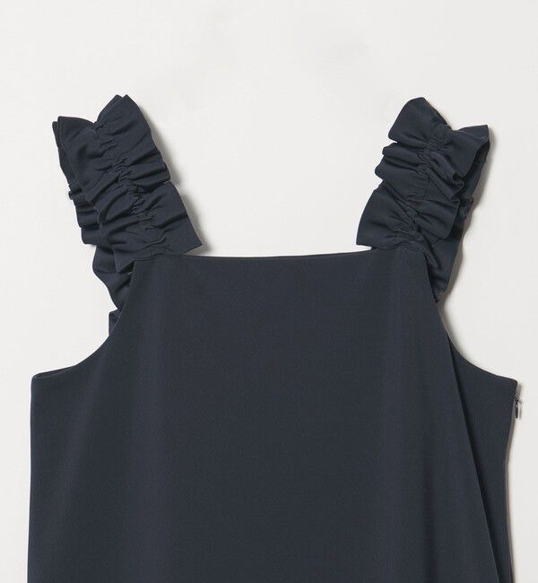 UNITED ARROWS「LIGHT PONGY フリル ワンピース」|ワンピース|