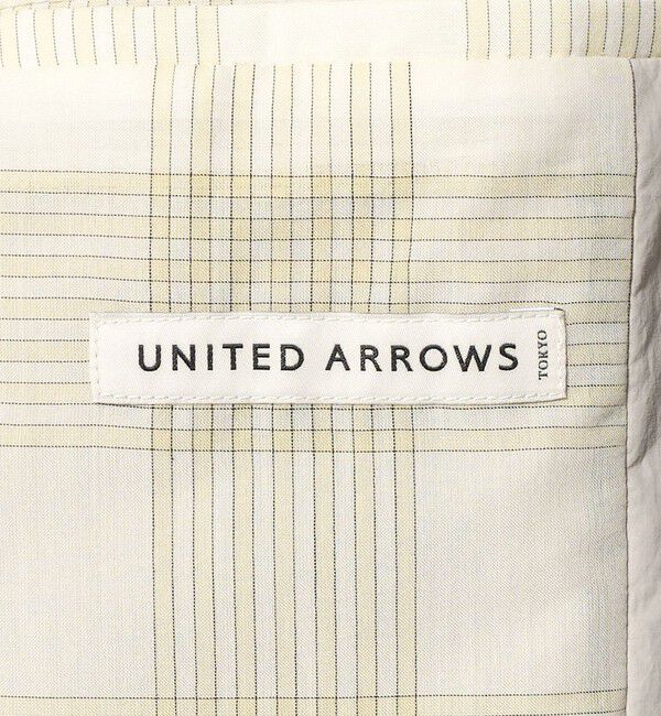 UNITED ARROWS「ナイロン/タフタ ウィンドウ マック コート 撥水」|ステンカラーコート|