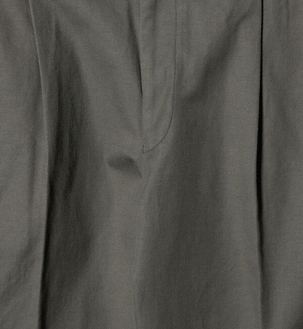 UNITED ARROWS「ツイル カルゼ ２プリーツ キャロット パンツ」|チノ|