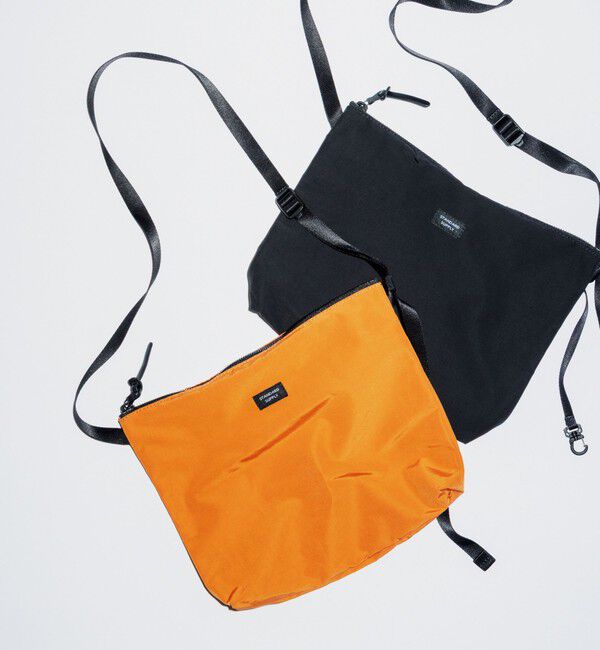 UNITED ARROWS green label relaxing「【別注】＜STANDARD SUPPLY＞GLR ジップ ショルダーバッグ」|ショルダー・メッセンジャー|ORANGE