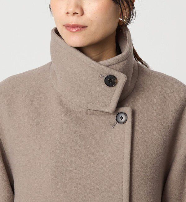 UNITED ARROWS green label relaxing「［size SHORT/TALLあり］SENTDALE WOOL スタンドカラー ロング コート」|その他|