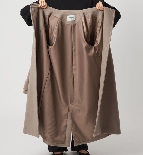 UNITED ARROWS green label relaxing「［size SHORT/TALLあり］SENTDALE WOOL スタンドカラー ロング コート」|その他|