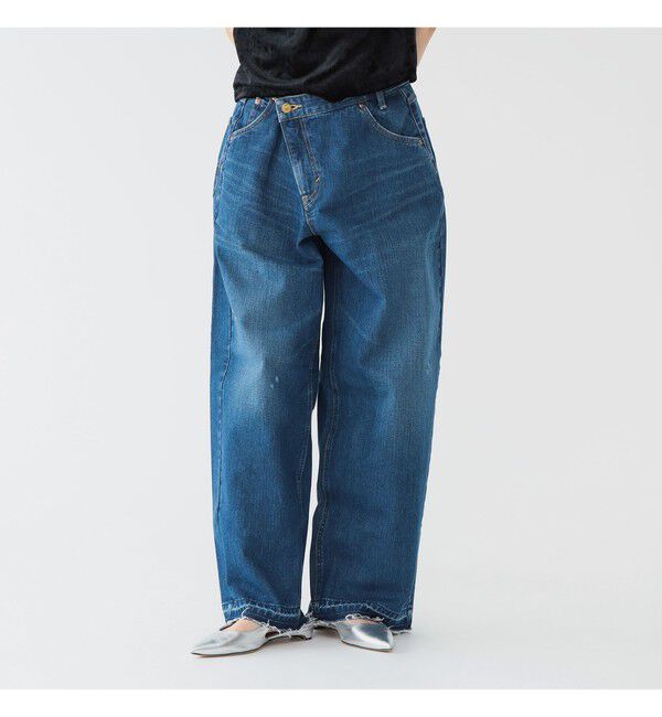 BEAMSBOY「【別注】Lee &times; maturely / デニム アシメ パンツ」|チノ|