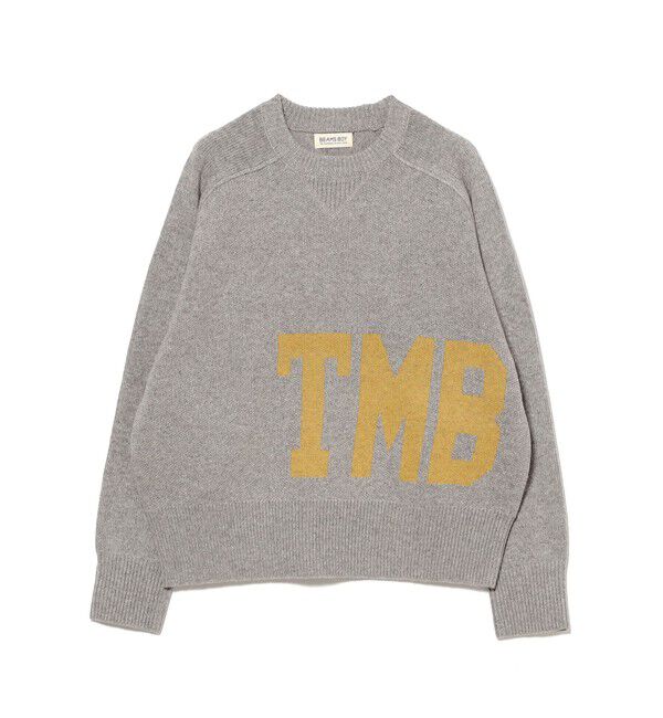 BEAMSBOY「ビッグ ロゴ クルー」|ニット・セーター|