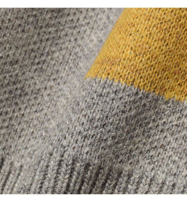 BEAMSBOY「ビッグ ロゴ クルー」|ニット・セーター|