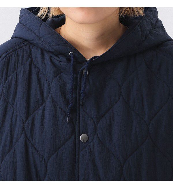 ナイロン キルティング フード コート（BEAMSBOY）｜ルミネの