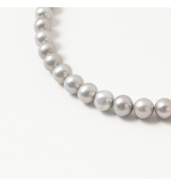 Demi-Luxe BEAMS 「les bon bon / lunelle グレーパール ネックレス」|その他|