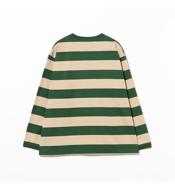 BEAMSBOY「【別注】LACOSTE / ボーダー ロングスリーブ Tシャツ」|Tシャツ・カットソー|