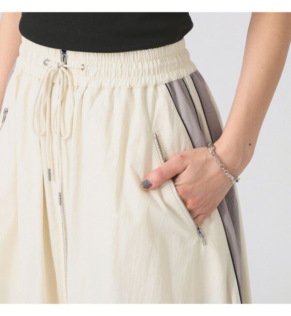 Ray BEAMS 「サイドライン ギャザー スカート」|スカート|