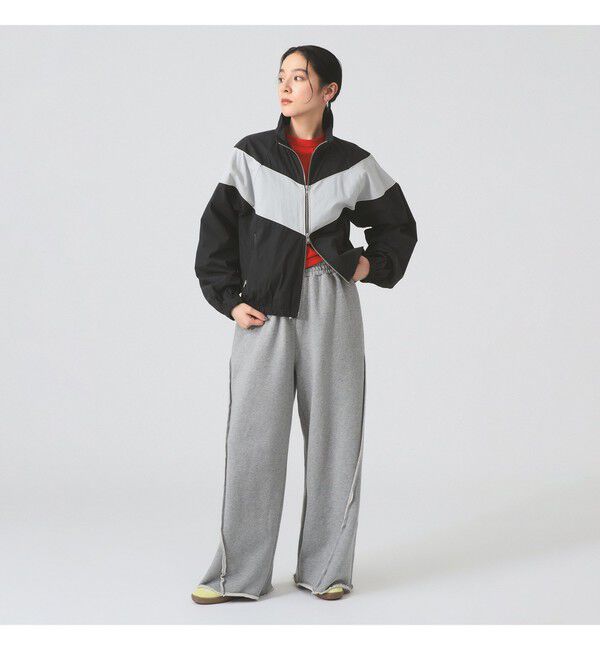 Ray BEAMS 「カラー ブロック トラック ジャケット」|ブルゾン・スタジャン|