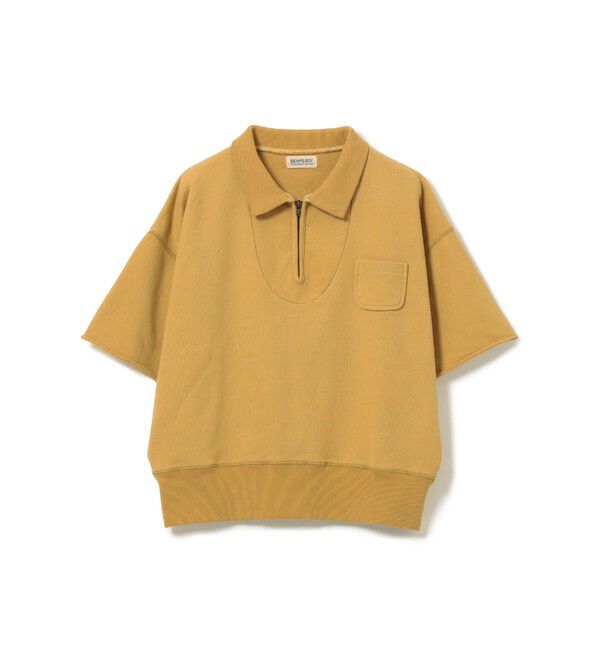 BEAMSBOY「ハーフジップ ショートスリーブ スウェット」|スウェット・ジャージ|