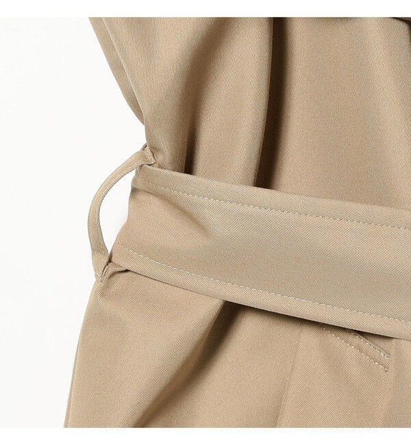 Demi-Luxe BEAMS 「ライト ツイル トレンチコート」|ダッフルコート|