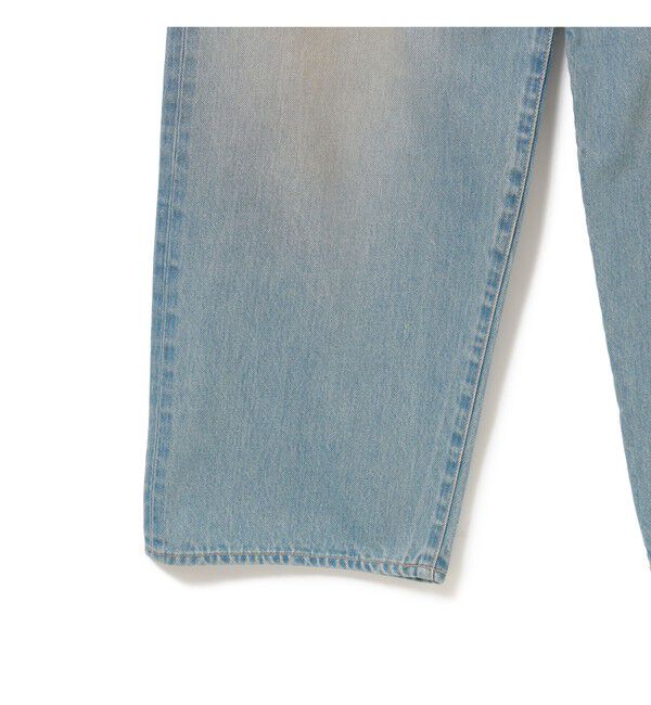 BEAMS「ワイドストレート デニムパンツ」|デニム|