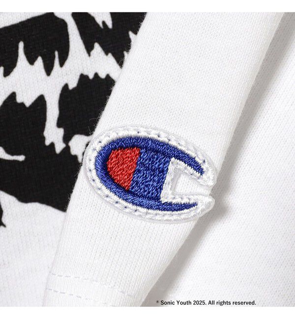 BEAMS「【別注】Champion &times; SONIC YOUTH / SHORT SLEEVE T-SHIRT 25SS」|Tシャツ・カットソー|